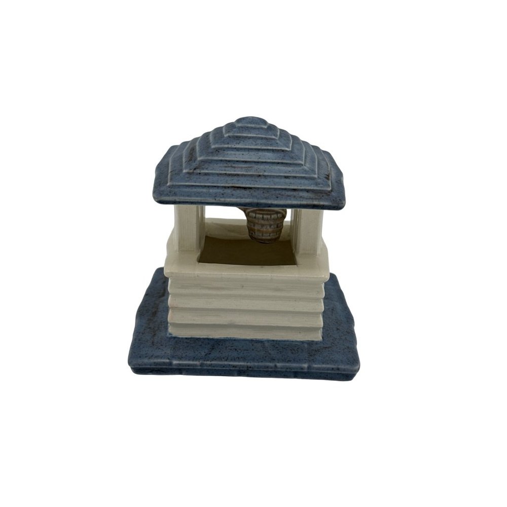 Vintage Byron Molds Wishing Well Christmas Village 1989